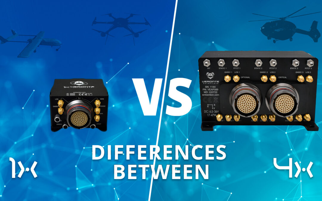 Differences between Veronte Autopilot 1x and 4x