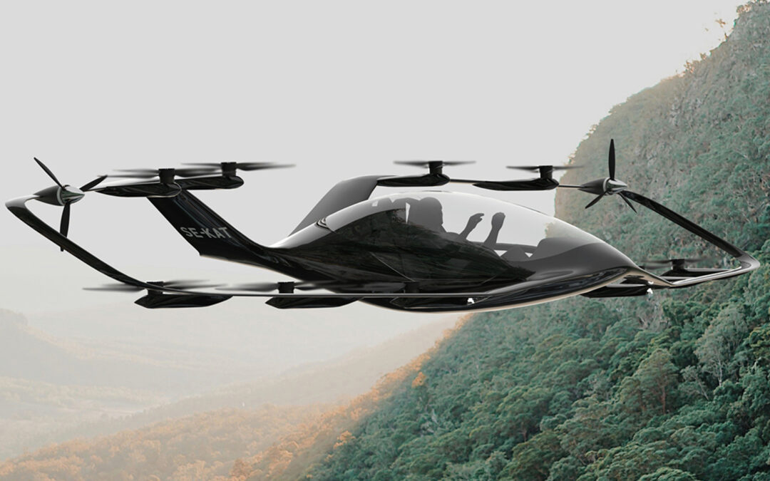 Two Seat eVTOL Aircraft